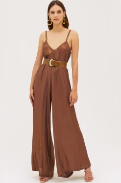Jumpsuit bronzo