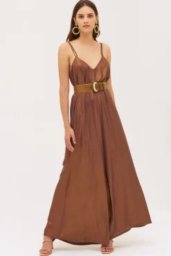 Jumpsuit bronzo