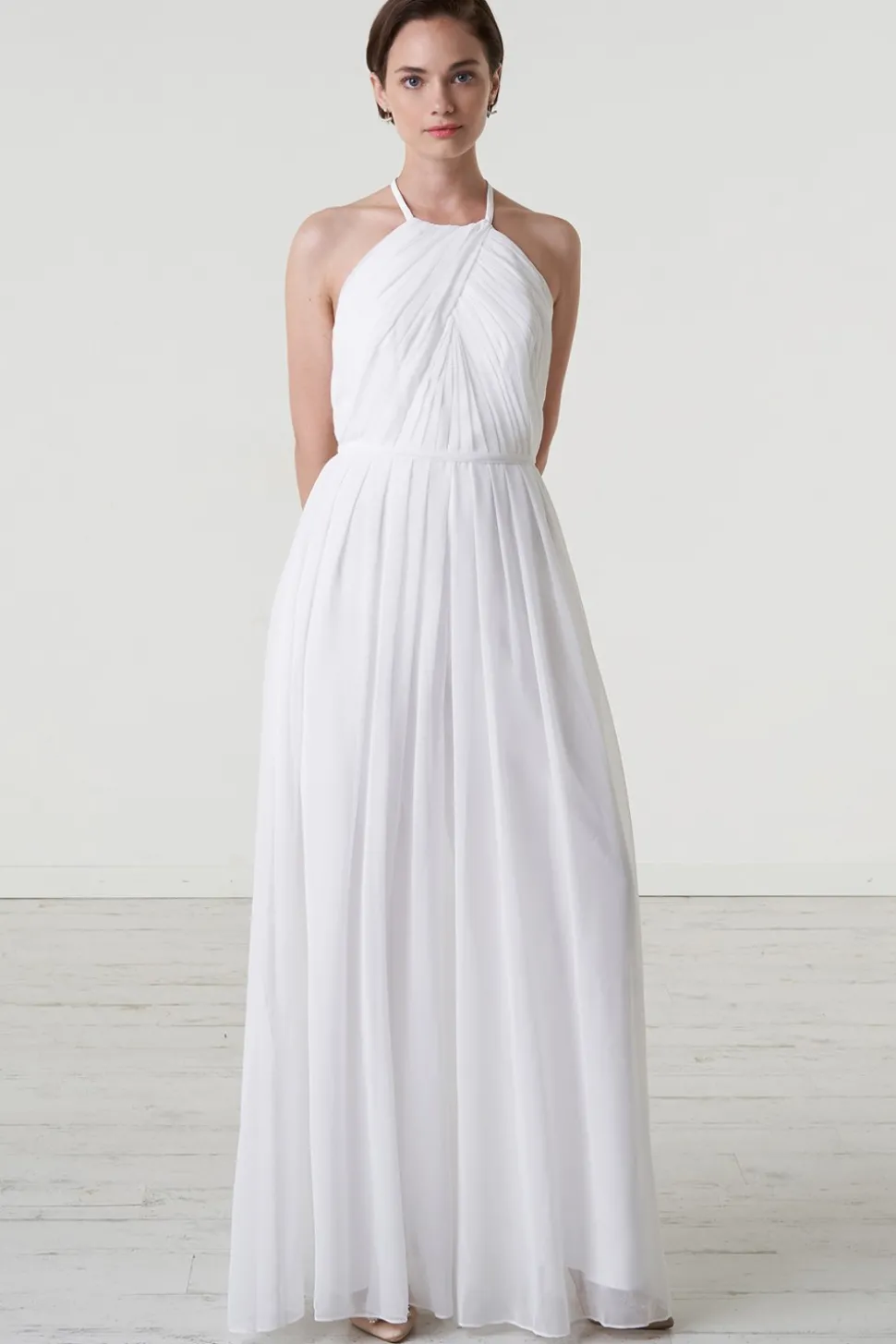 Jumpsuit con scollo americano