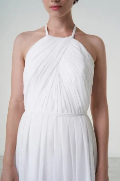 Jumpsuit con scollo americano