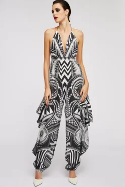 Jumpsuit geometrica