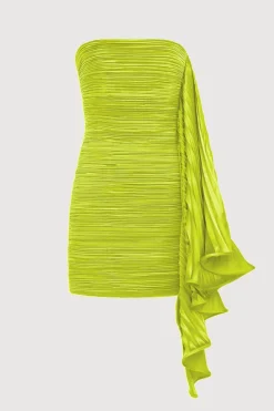 Mini abito lime