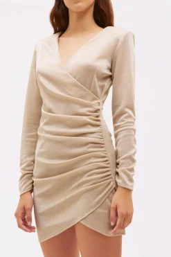 Mini abito lurex