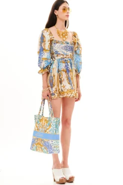 Mini dress con fiocco