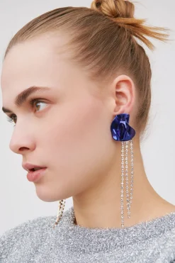 Orecchini Georgia blu