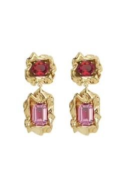 Orecchini Lolita rossi e rosa