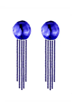Orecchini Orbit blu