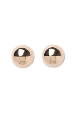 Orecchini sfera dorati