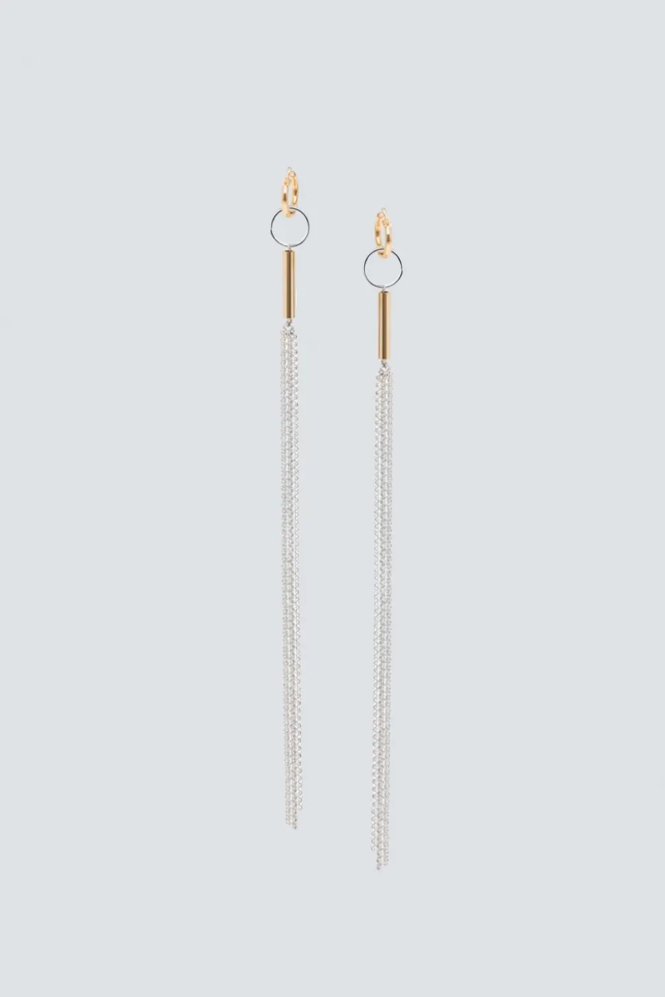 Orecchini tassel placcati argento