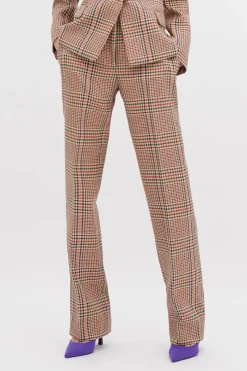 Pantaloni jacquard galles