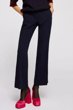 Pantaloni svasati blu