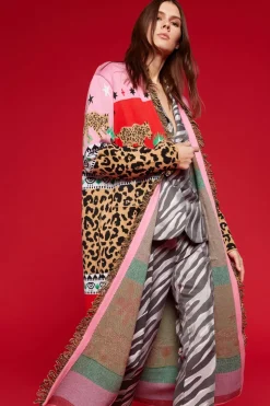 Spolverino animalier rosa