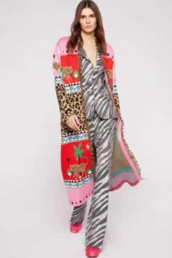 Spolverino animalier rosa