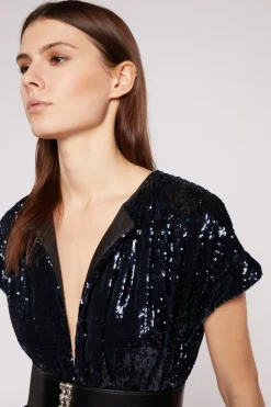 Tunica in paillettes