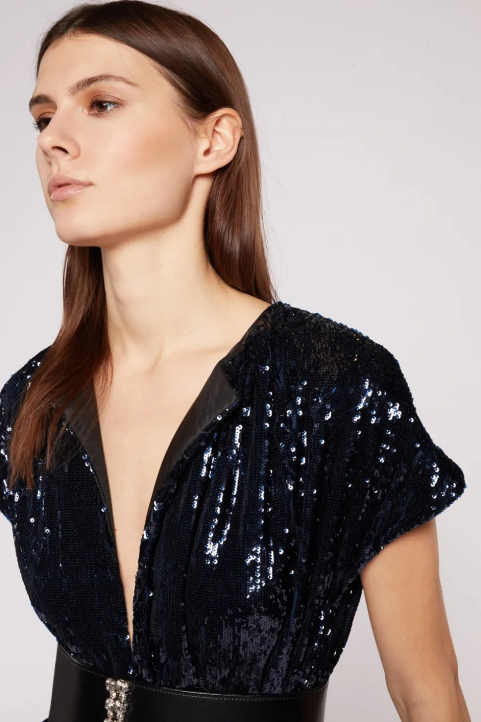 Tunica in paillettes